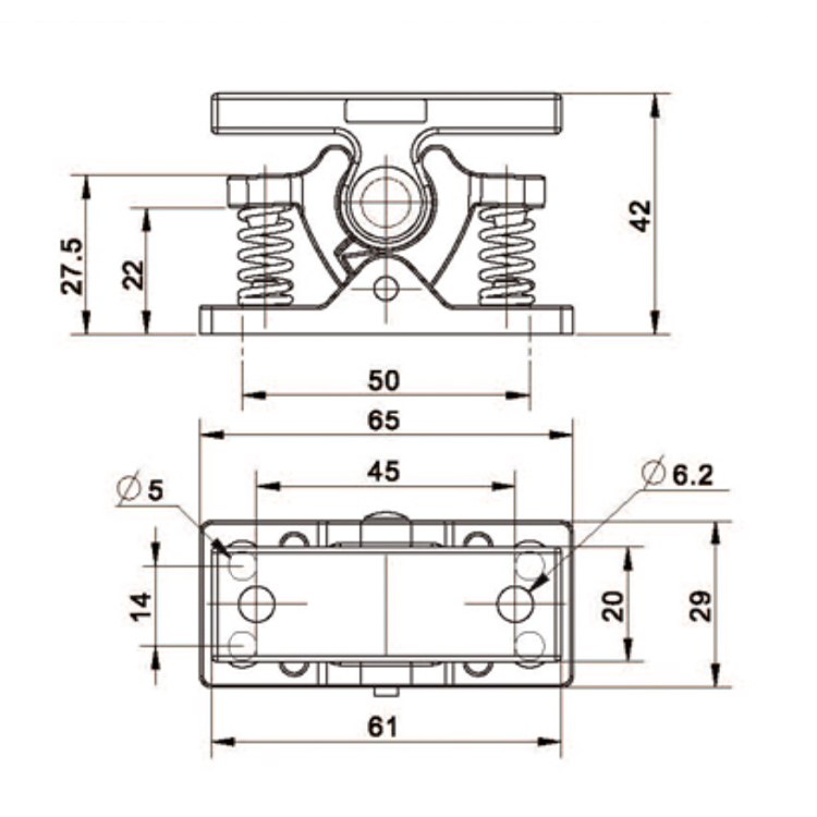 Indbygget Heavy-Duty Plug Buckle-C9301-5