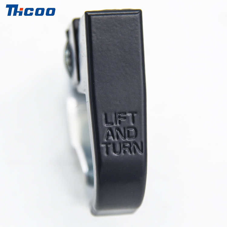 Lille L-formet håndtag, træktype, kompressionslås-A6241